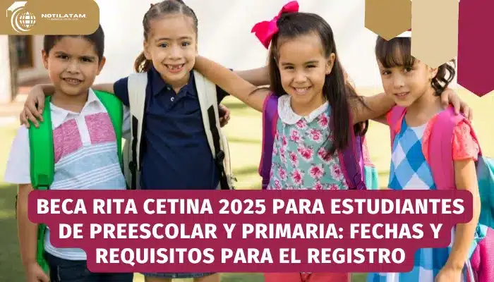 Beca Rita Cetina 2025 para estudiantes de preescolar y primaria
