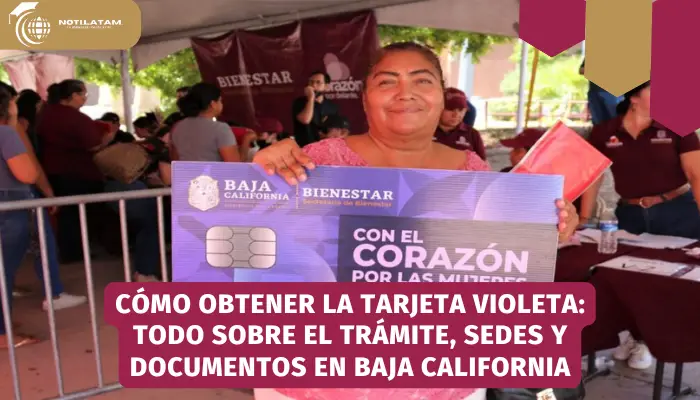 Cómo obtener la Tarjeta Violeta: Todo sobre el trámite, sedes y documentos en Baja California
