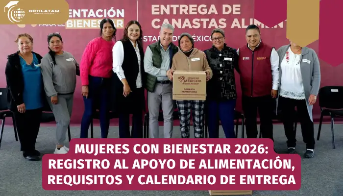 Mujeres con Bienestar 2026: Registro al Apoyo de Alimentación